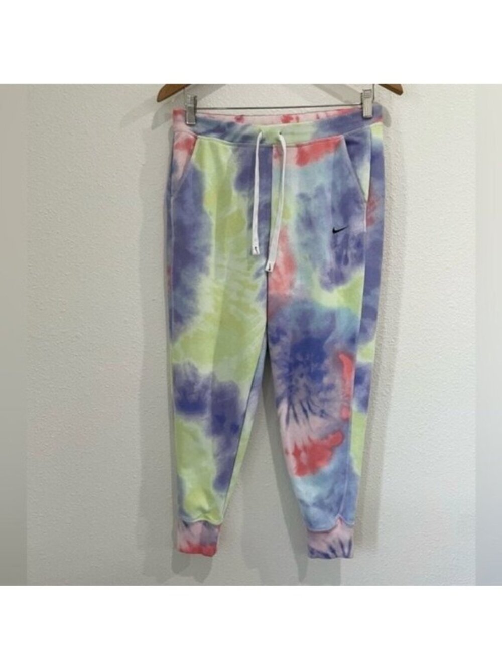 Nike Dri-fit Jogger Sweatpants Athleisure Lounge Street Pockets Stretch